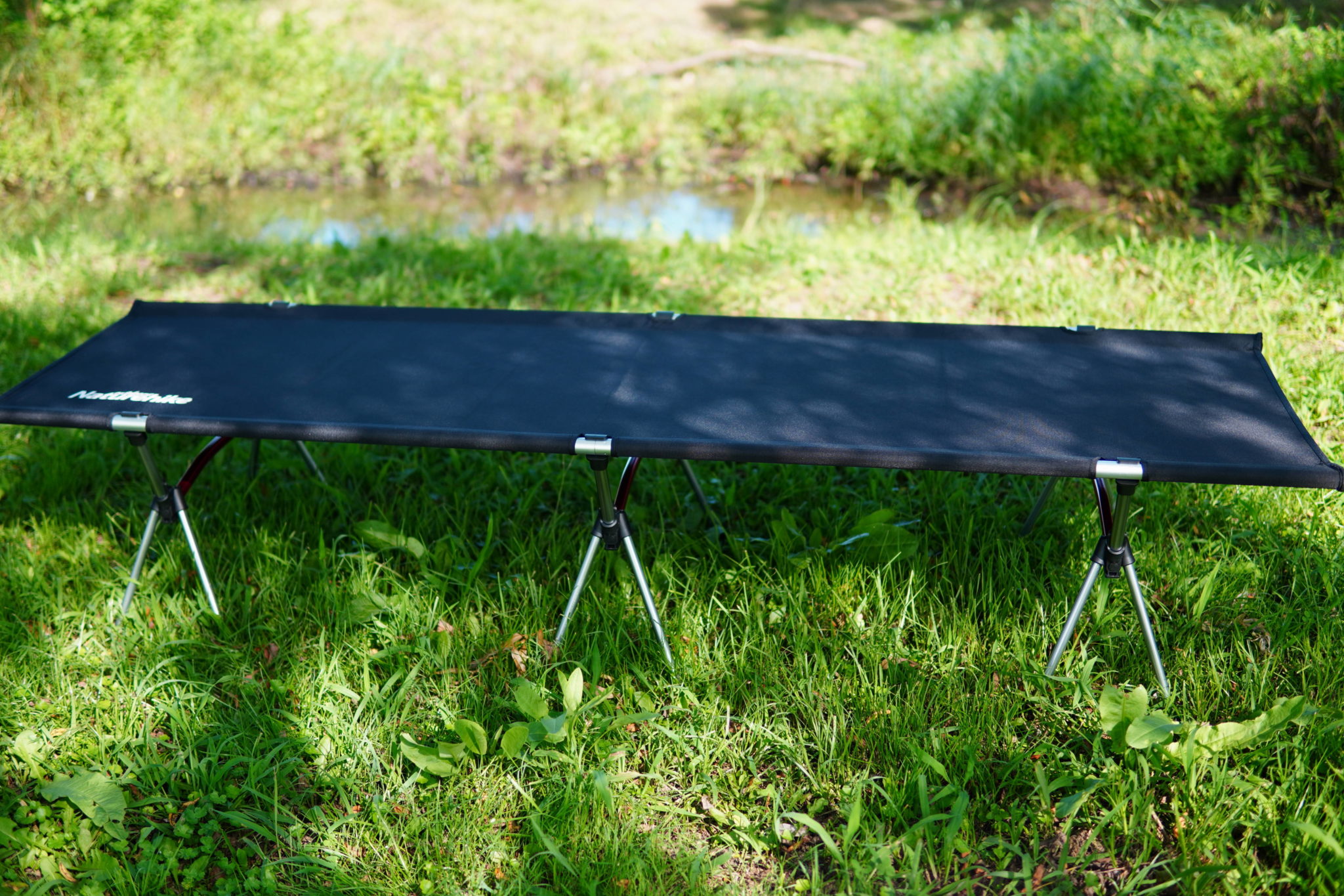 【Naturehikeコット】軽量で寝心地最高のアルミ ベッド ソロキャンブログ