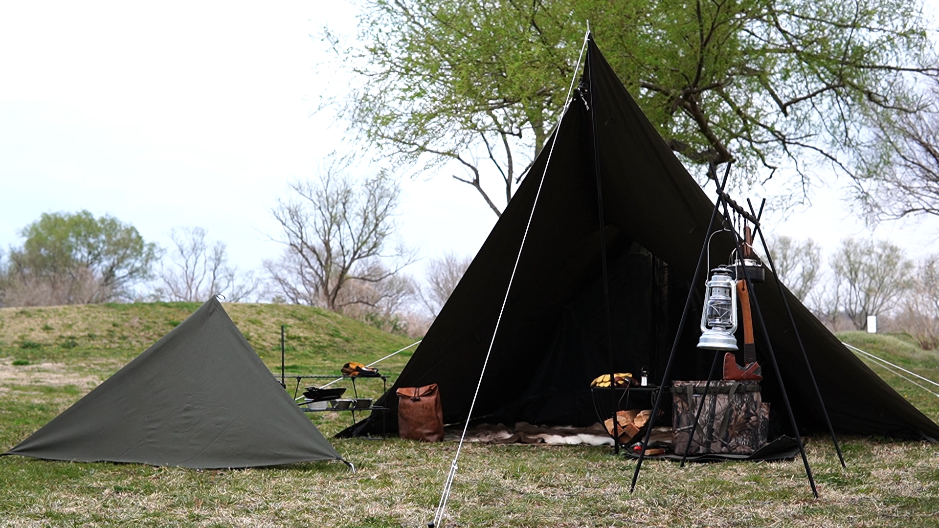 ソロキャンプに最適なテント_バンドックソロティピー１TC_レイアウトも含めてレビュー | ソロキャンブログ